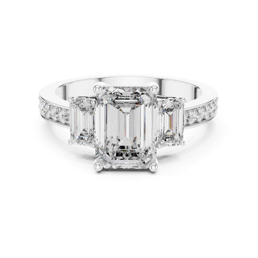 Trinity Luxe Ring-silver