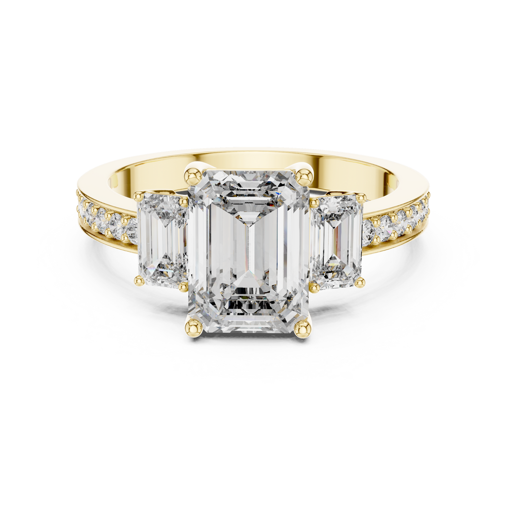 Trinity Luxe Ring-gold