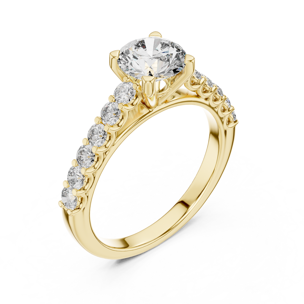 Classic Aurora Solitaire-gold