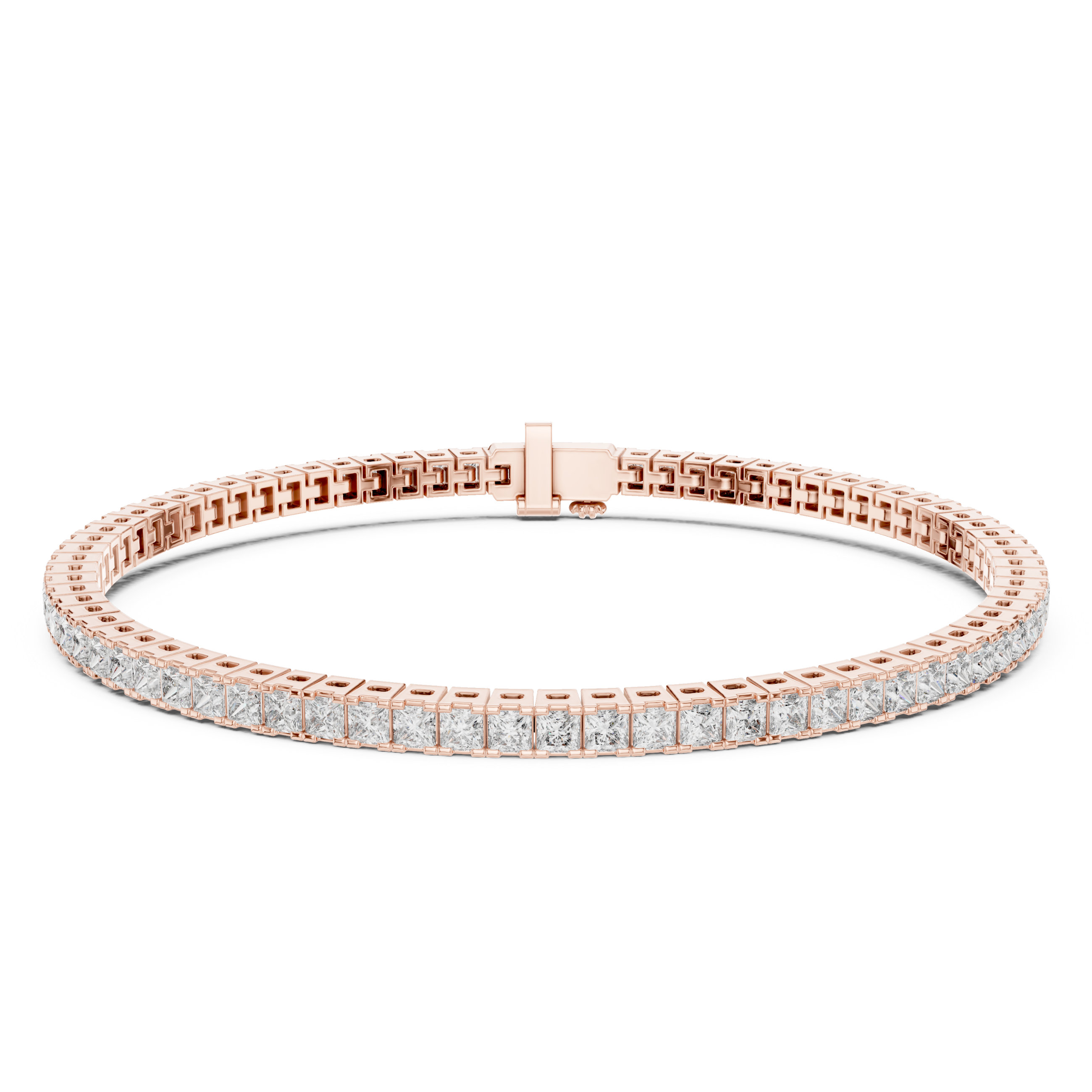 Diamond Mirage Bangle-silver