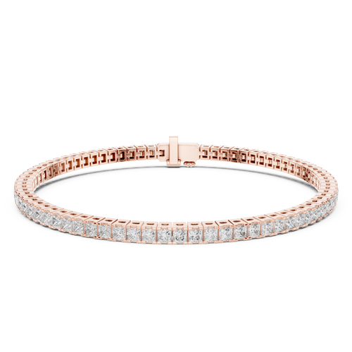 Diamond Mirage Bangle-rose gold