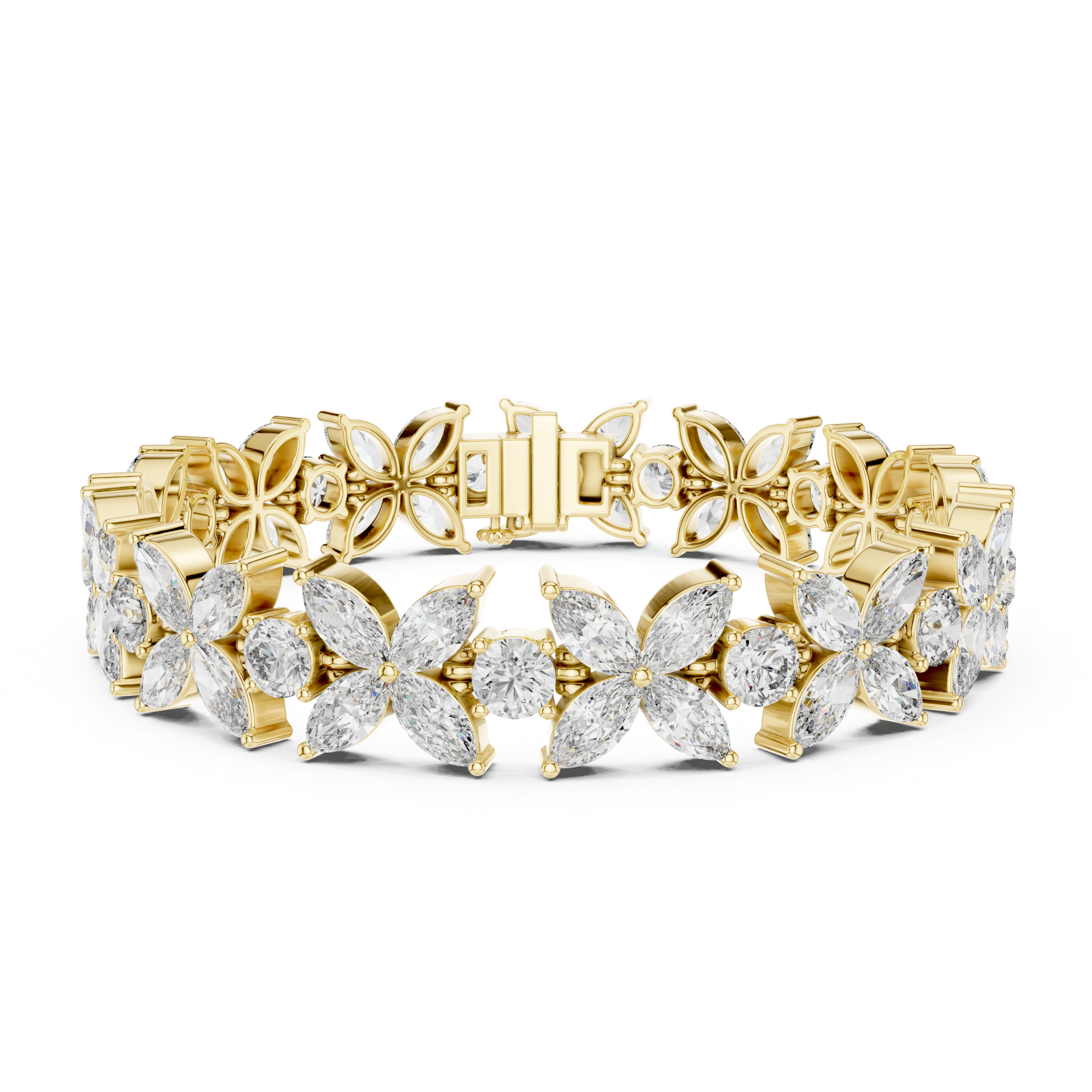 Marquise Garden Bracelet-silver