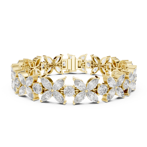 Marquise Garden Bracelet-gold