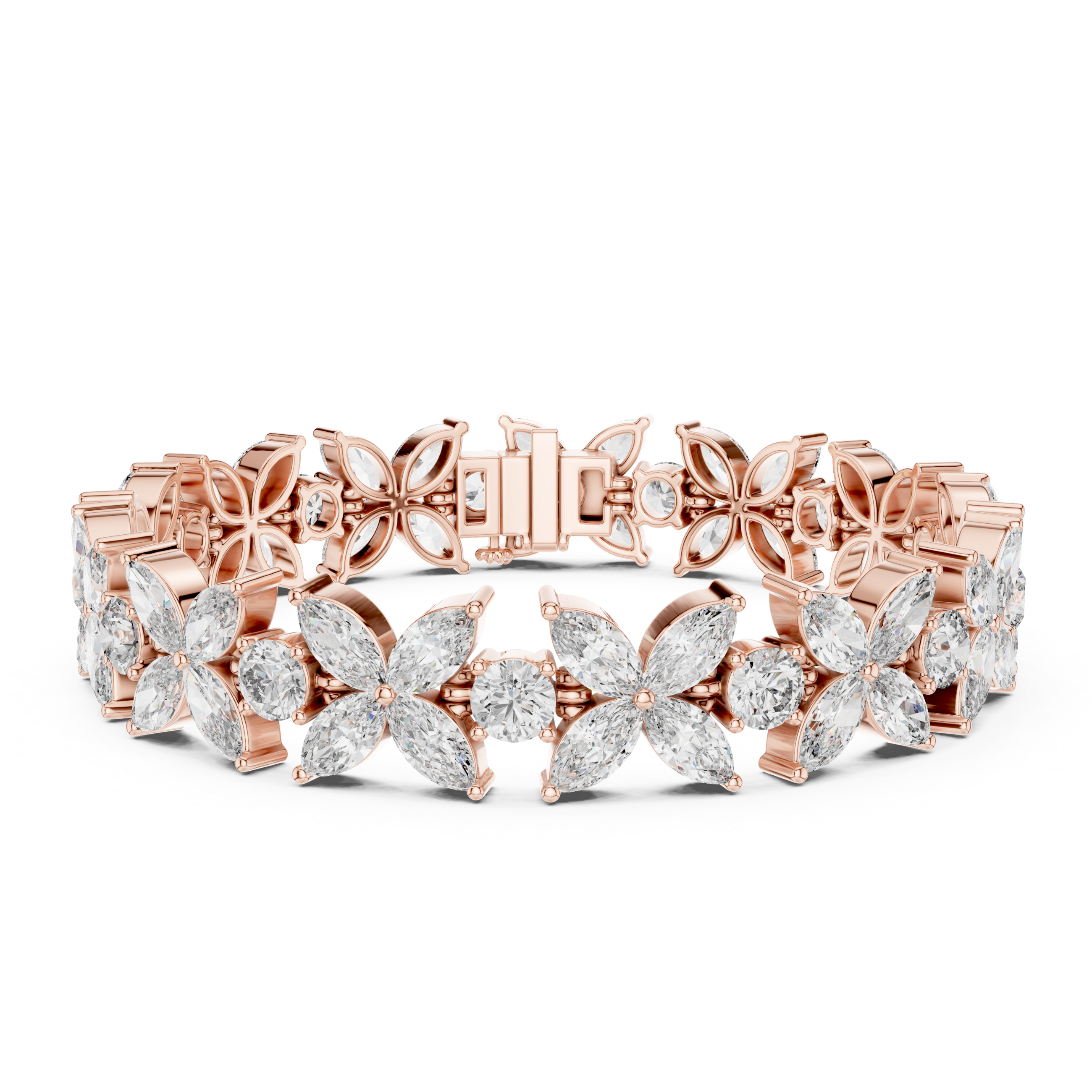 Marquise Garden Bracelet-silver