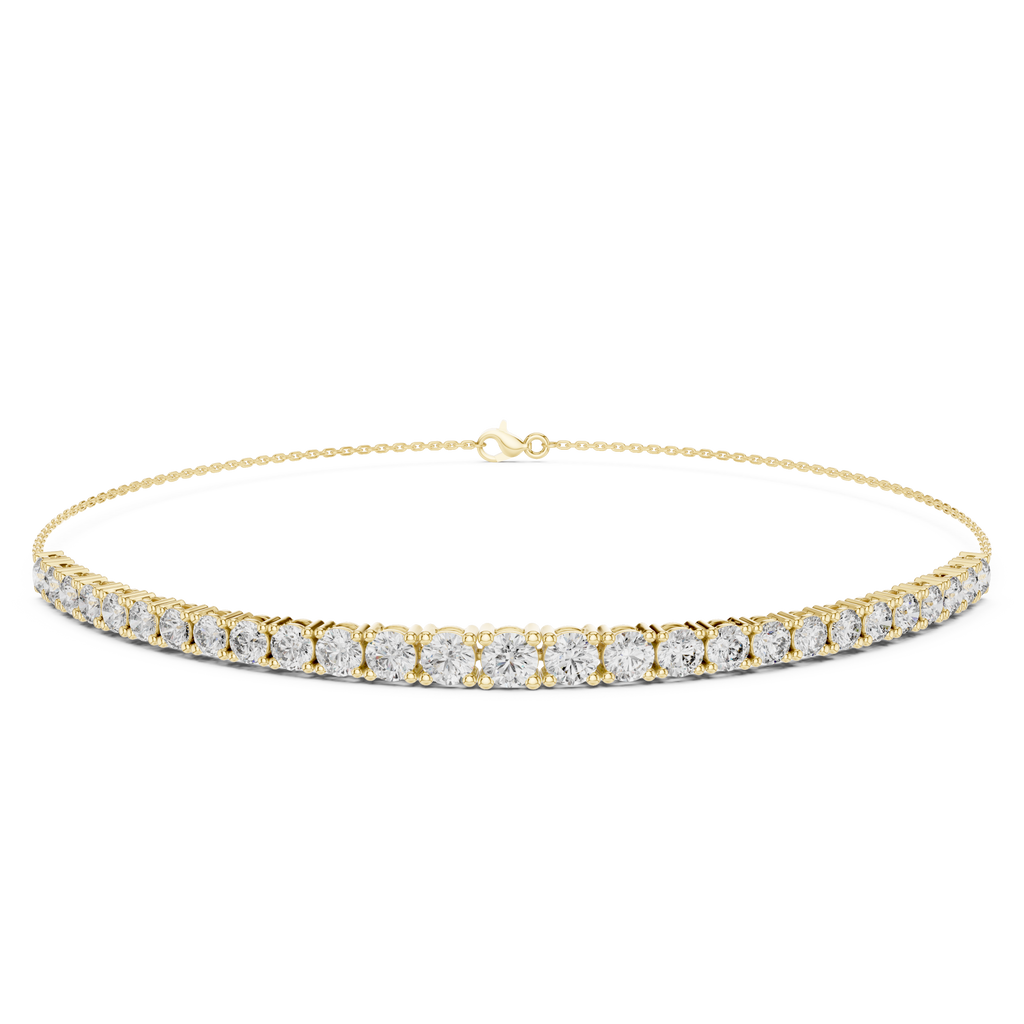 Luxe Baguette Glow Gold Plated Bracelet baguette diamond tennis bracelet