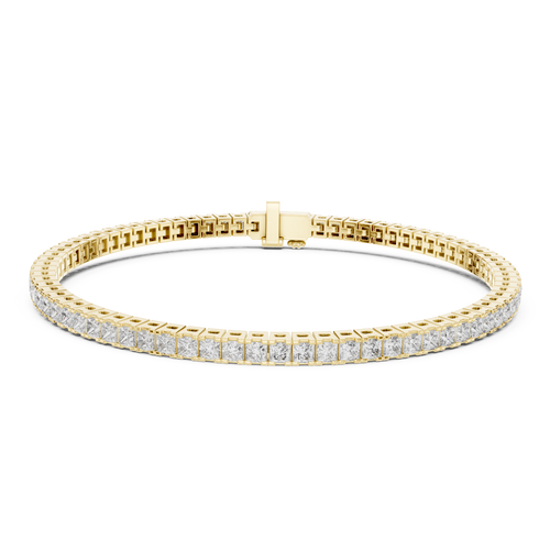 Diamond Mirage Bangle-gold