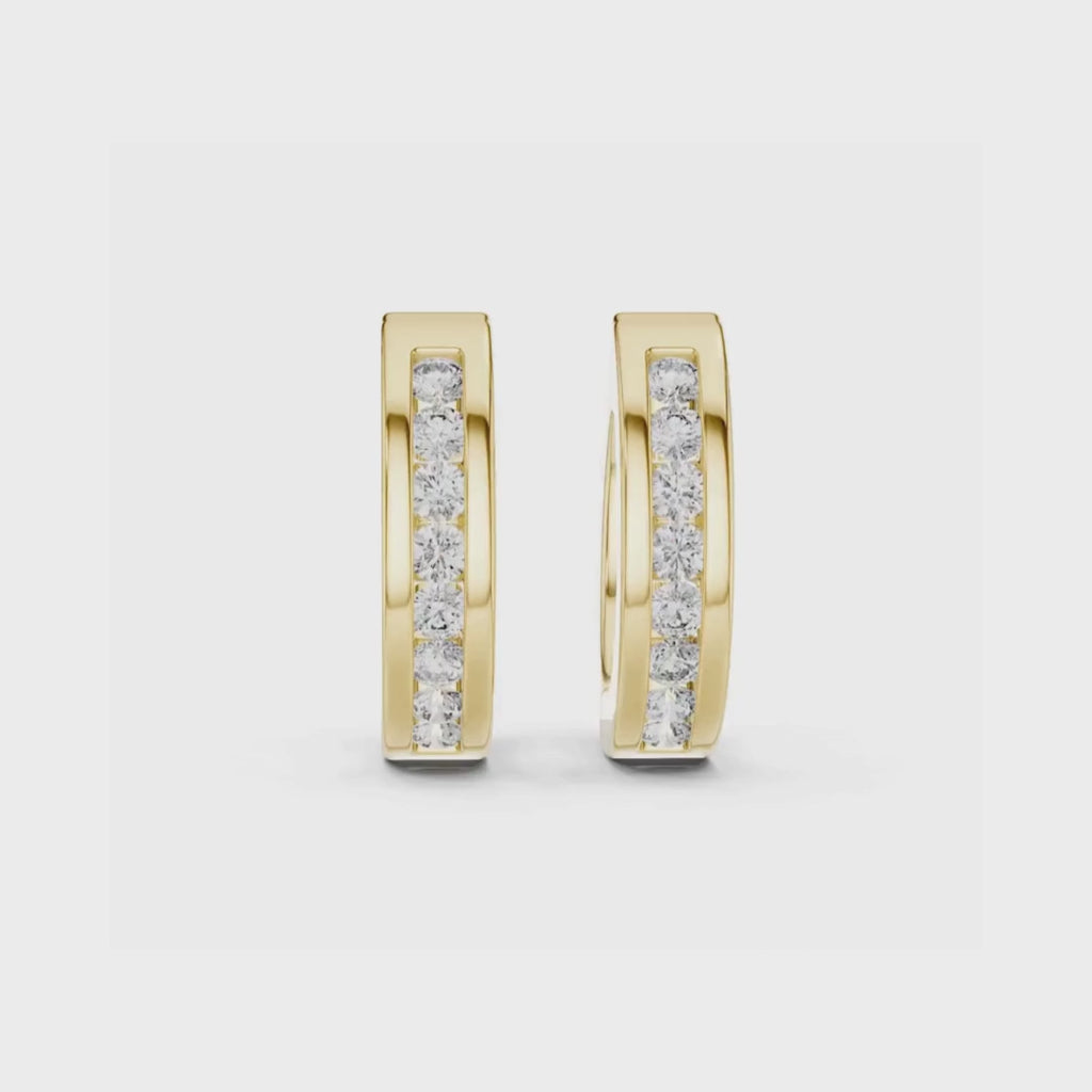 Urban Elegance Hoops-silver