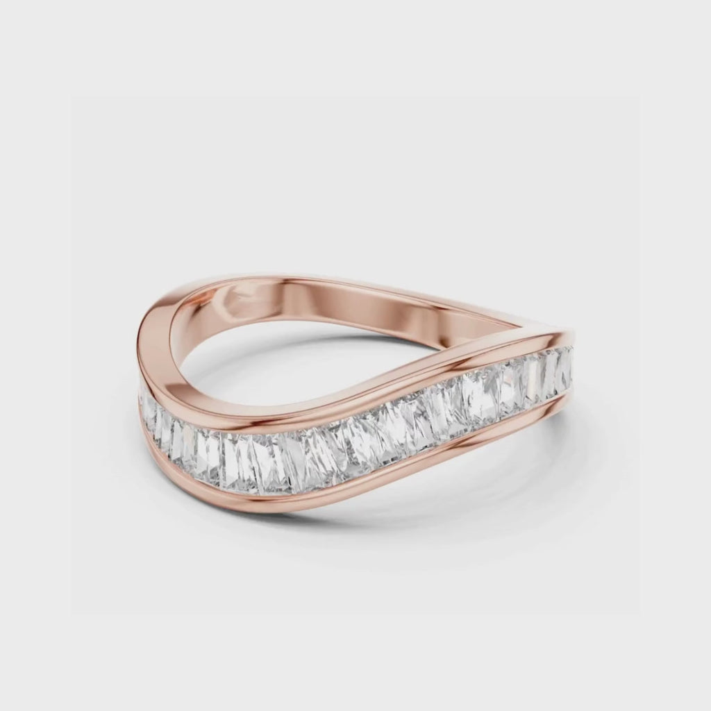 Crystal Crest Ring-silver