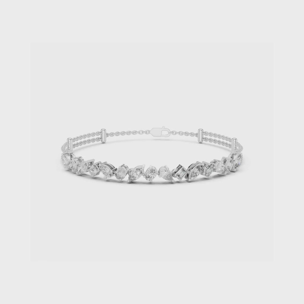 Radiant Harmony Bracelet-silver