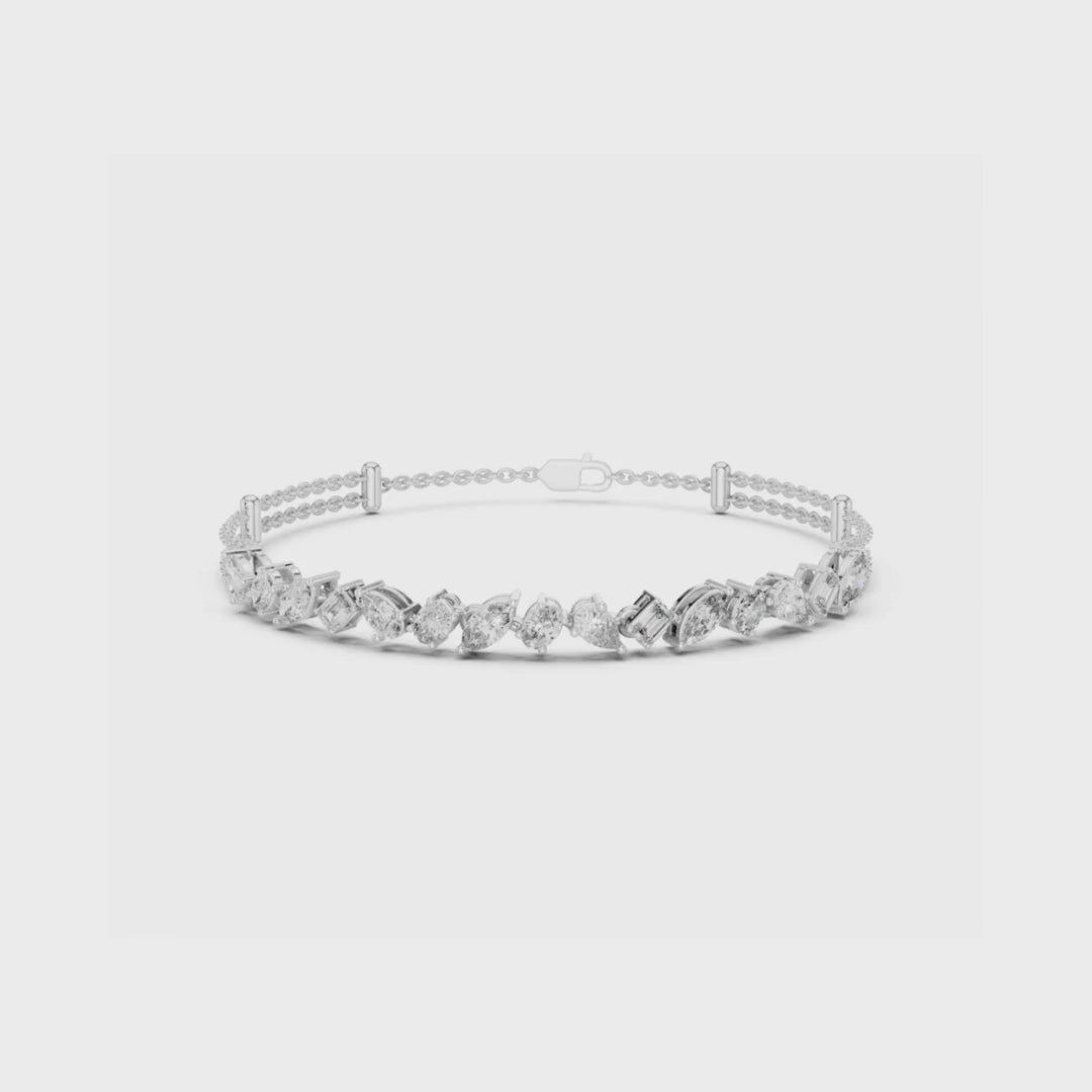 Radiant Harmony Bracelet-silver
