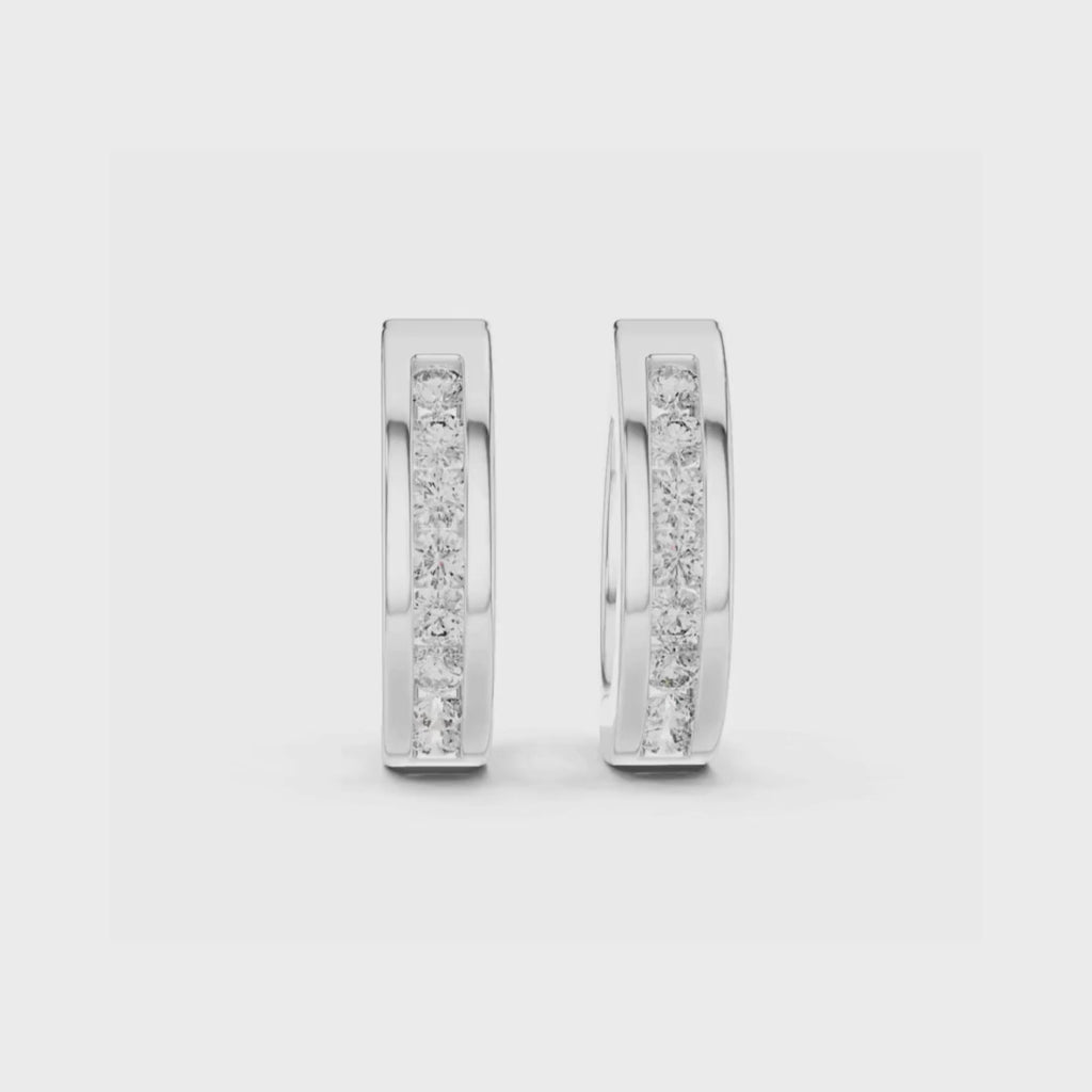 Urban Elegance Hoops-silver