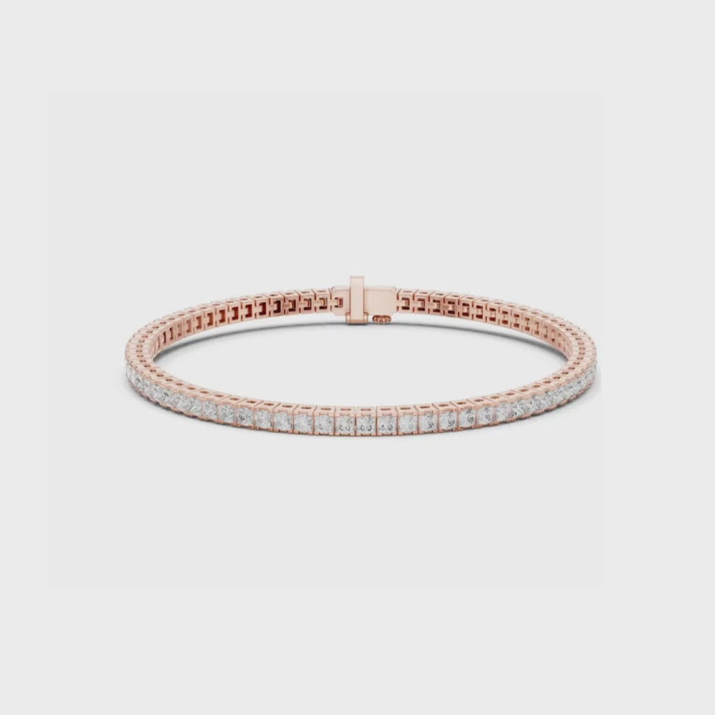 Diamond Mirage Bangle-silver