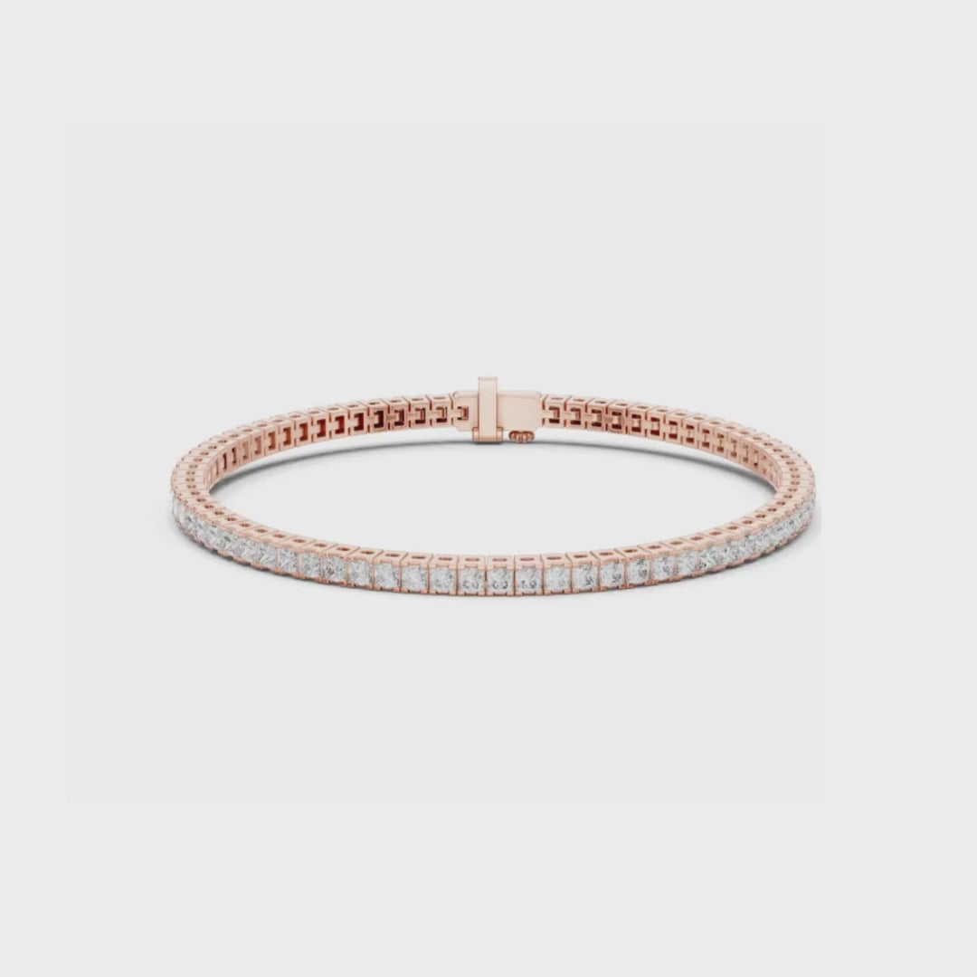 Diamond Mirage Bangle-silver