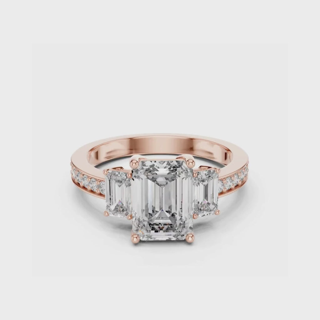 Trinity Luxe Ring-silver