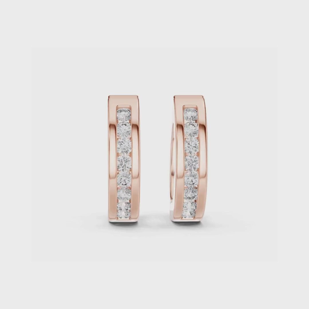 Urban Elegance Hoops-silver