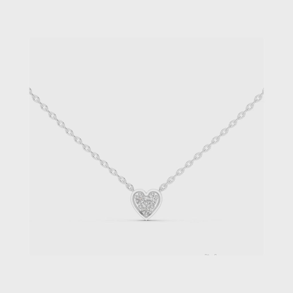 HeartMuse Necklace-silver