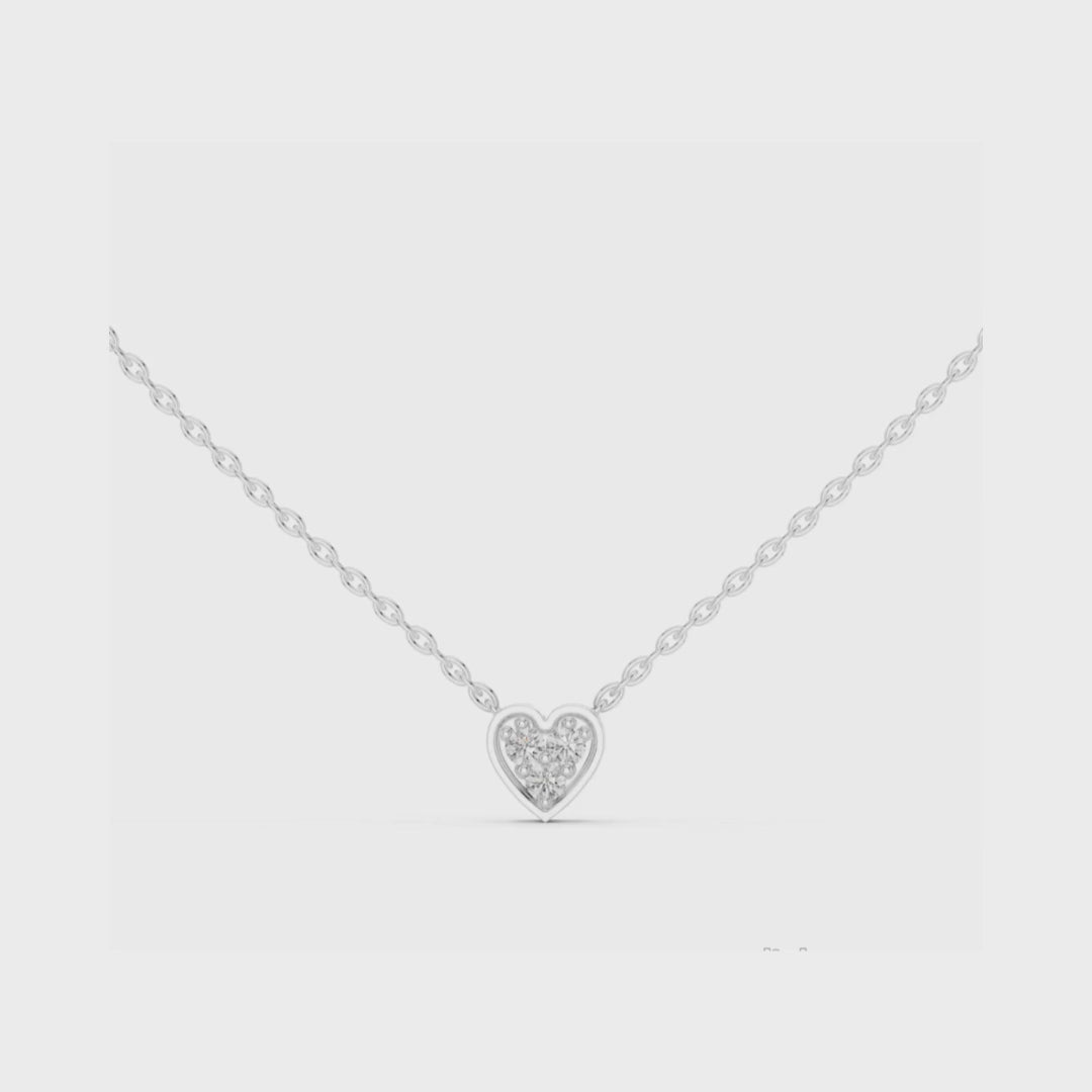 HeartMuse Necklace-silver
