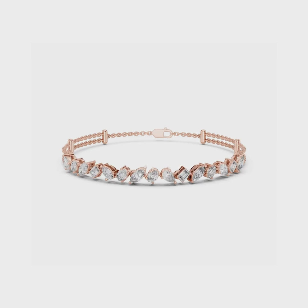 Radiant Harmony Bracelet-silver