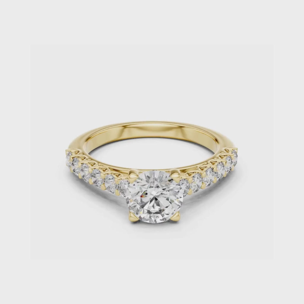 Classic Aurora Solitaire-gold