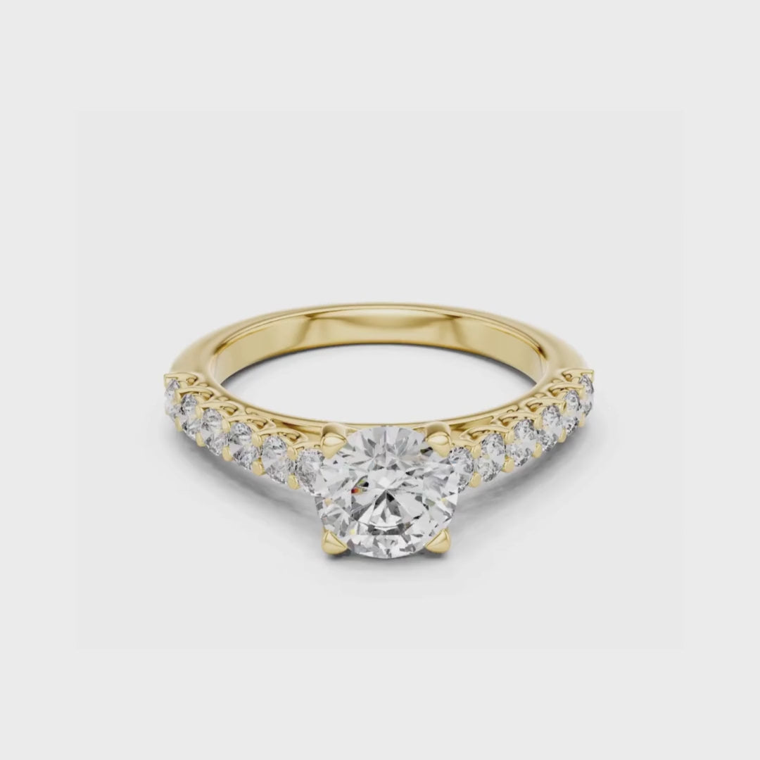 Classic Aurora Solitaire-gold