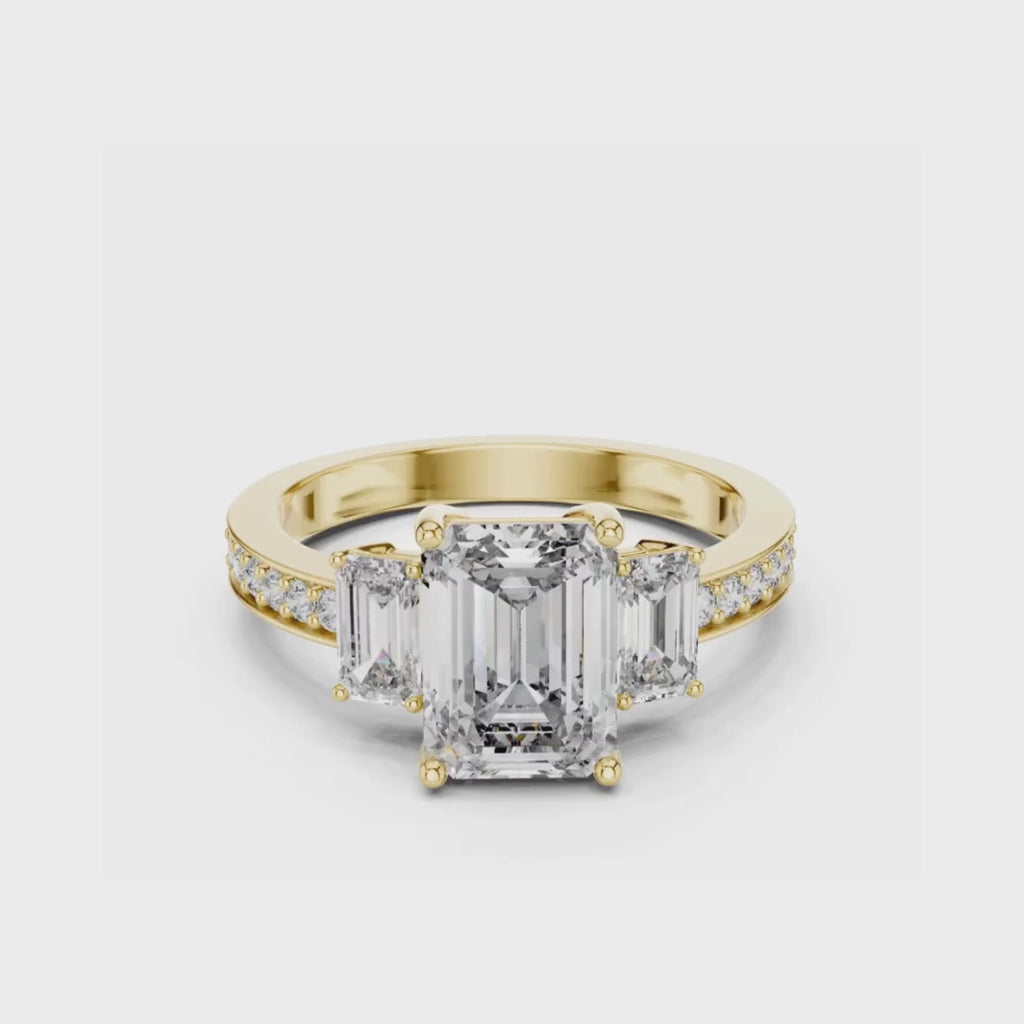 Trinity Luxe Ring-silver