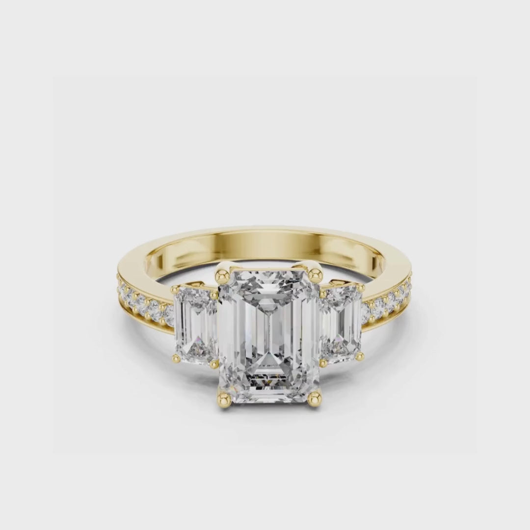 Trinity Luxe Ring-silver