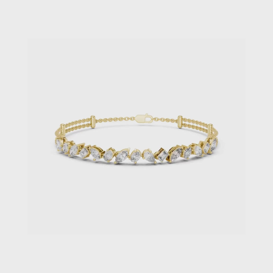 Radiant Harmony Bracelet-silver